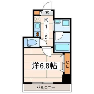 ＪＲ東海道本線 川崎駅 徒歩9分 8階建 築19年の間取り写真