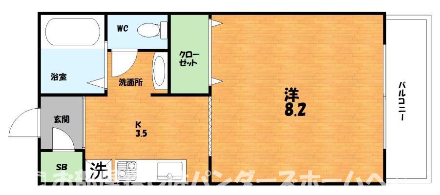 アリープガーデンC棟の間取り