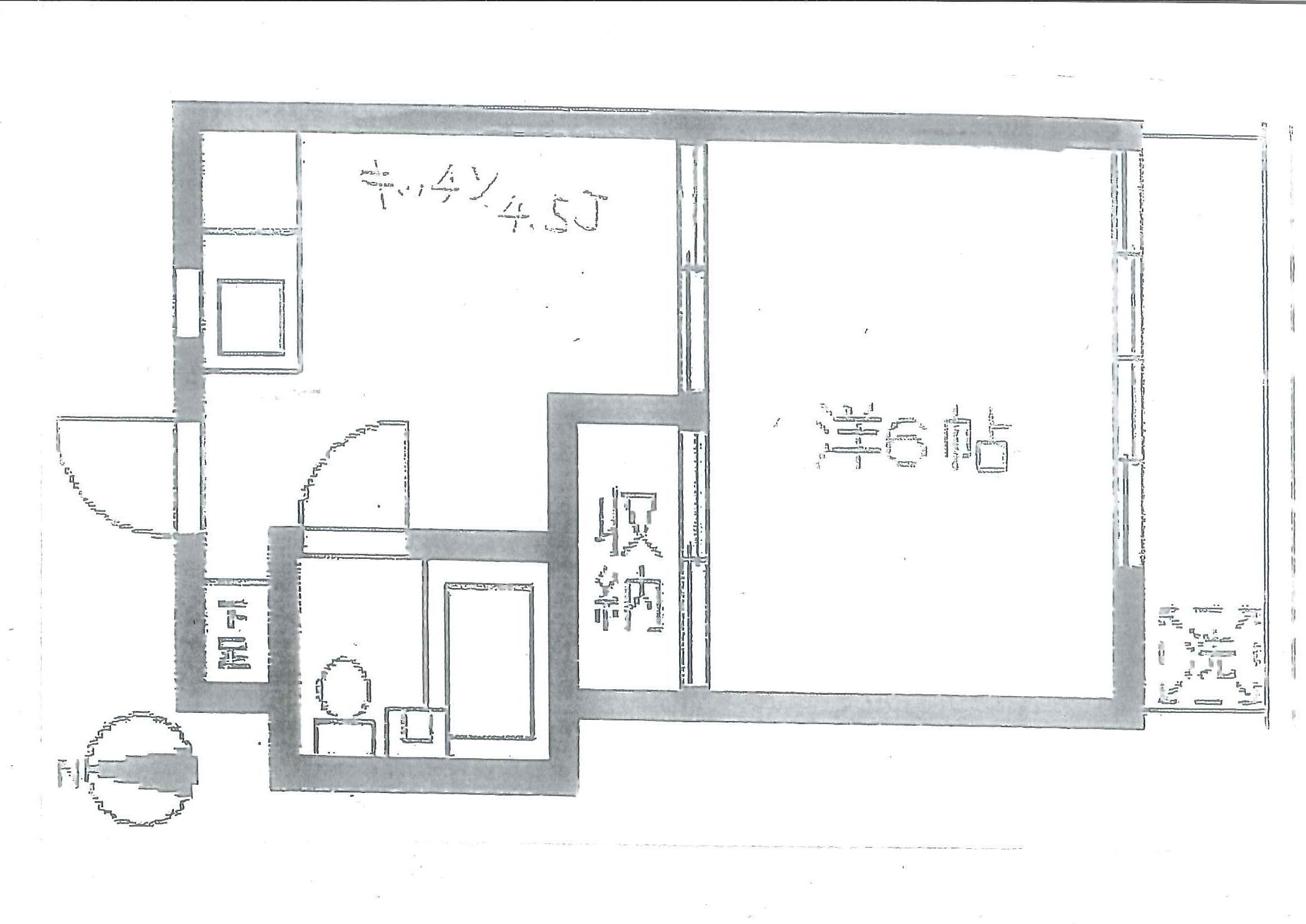 東京都杉並区上高井戸１（アパート）の賃貸物件の間取り