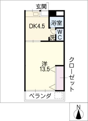 マンションときわの間取り