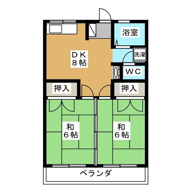 マンション高橋の間取り