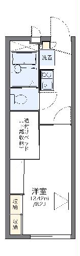 レオパレスマリンIIIの間取り