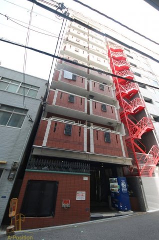 大阪市中央区松屋町住吉のマンションの建物外観