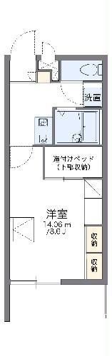 レオパレス搭ノ木の間取り