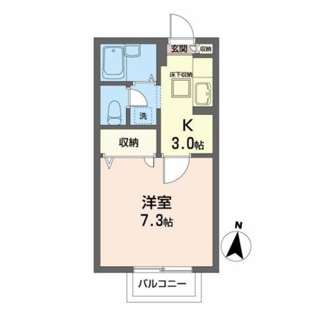 新坂壱番館の間取り