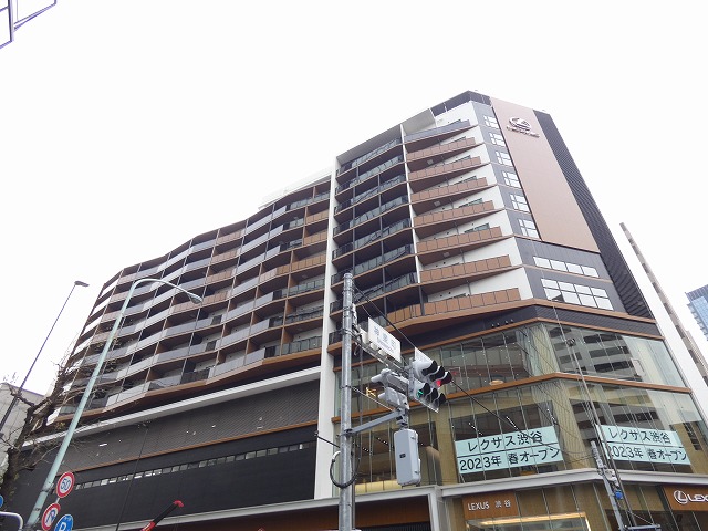 ザ・パークハビオ渋谷クロスの建物外観