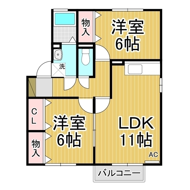 ジョイスクエア市川　Ｄ棟の間取り