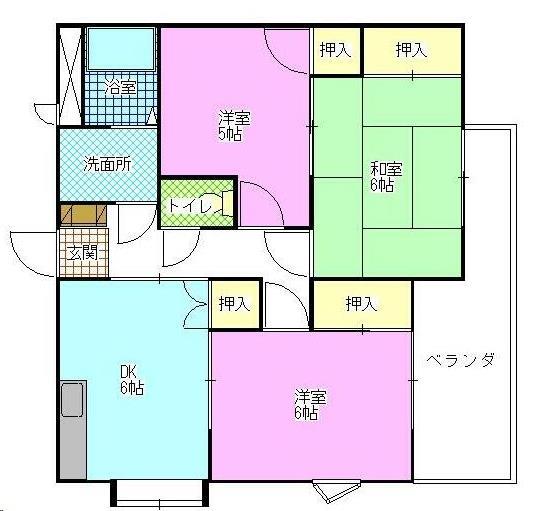 アドバンス石渡の間取り