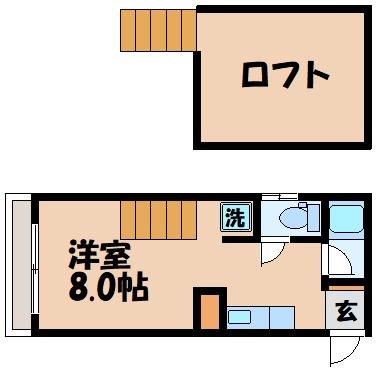 プリムローズ長崎2の間取り