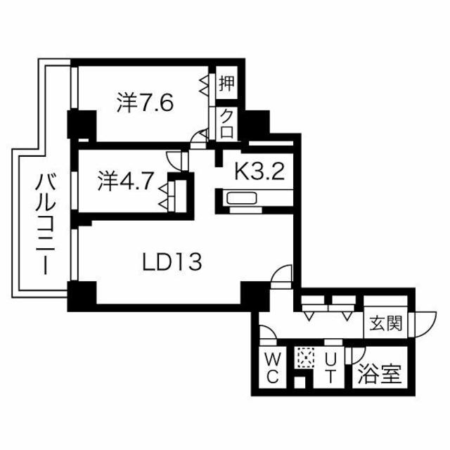 アトモスももちの間取り