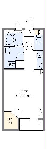 レオネクストそうさの間取り