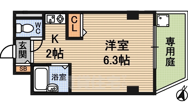 メゾンアンティームの間取り