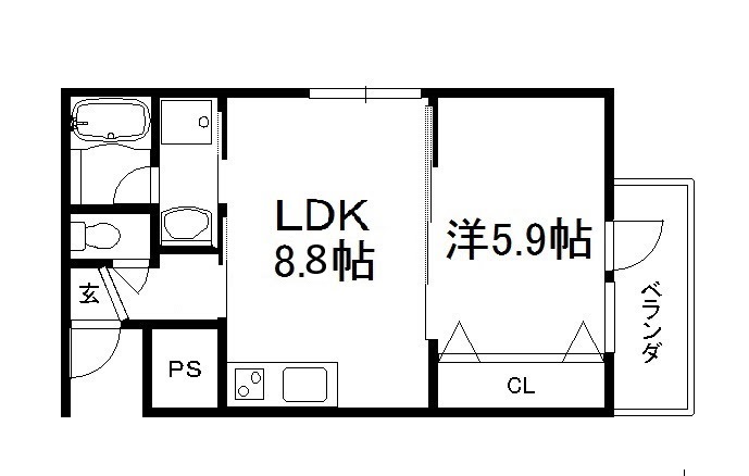 ウイングコートの間取り