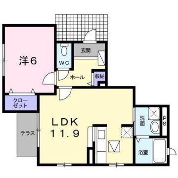 コンフォート英和の間取り