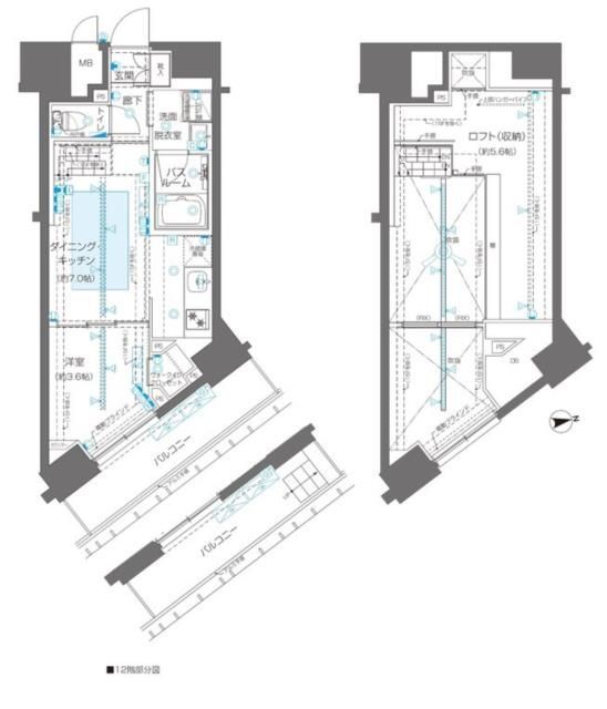 ＺＯＯＭ新宿御苑前の間取り