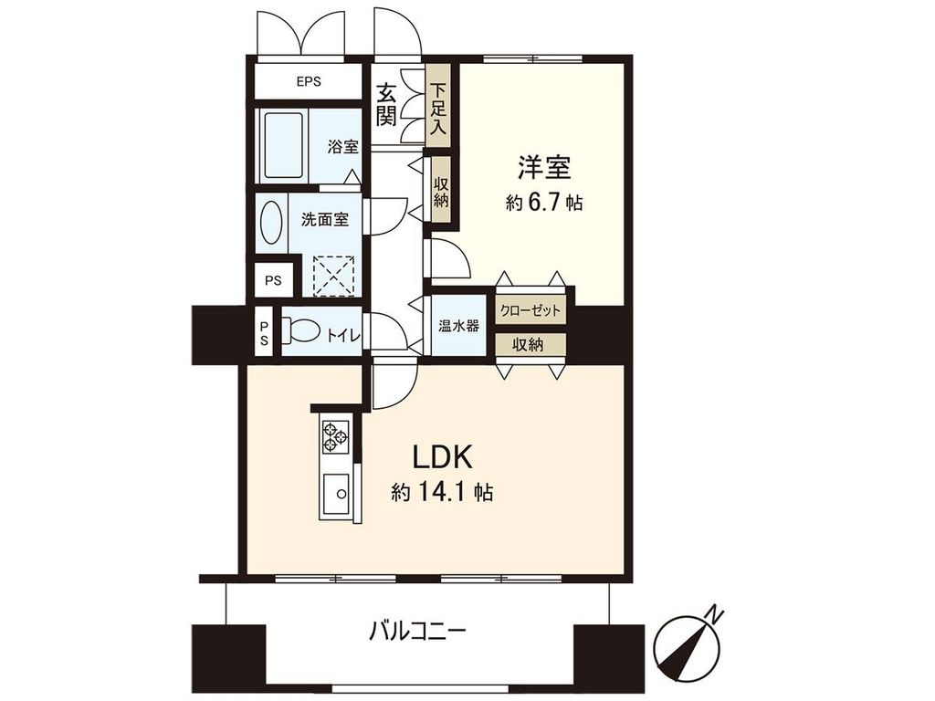 シティタワー仙台の間取り