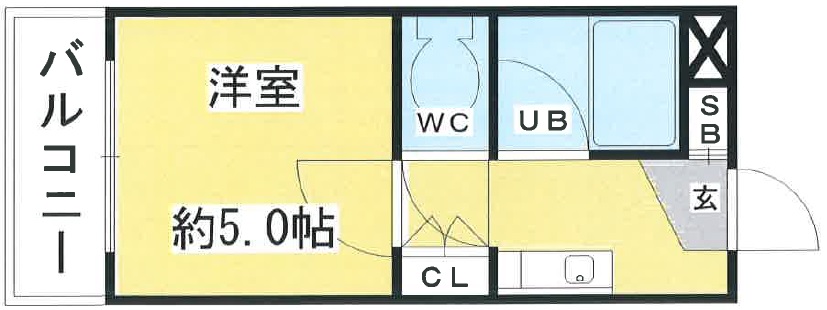 メゾン708の間取り