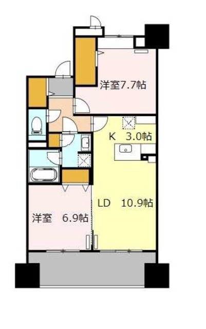 ロイヤルパークスシーサー南千住の間取り