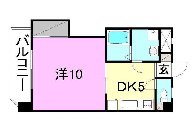 キャッスル千舟の間取り