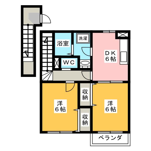 サンシャインヤマトの間取り