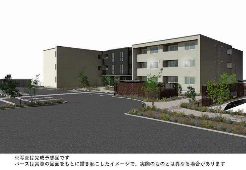 【松本市筑摩のマンションのバルコニー】