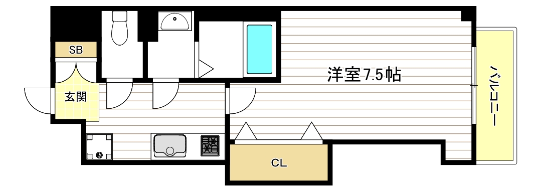 Luxe我孫子の間取り