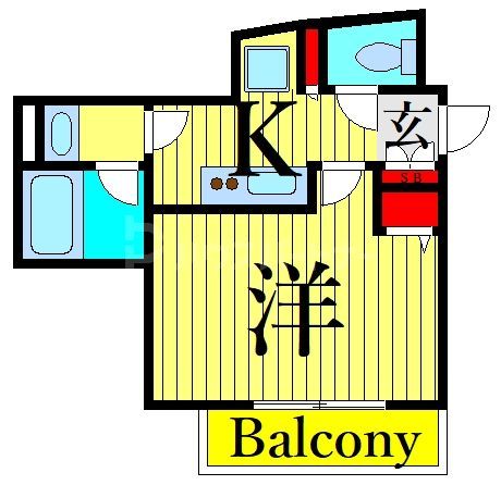 プラチナコート上野の間取り