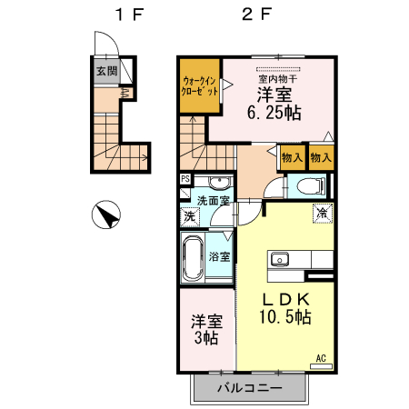 Ciel（シエル）の間取り