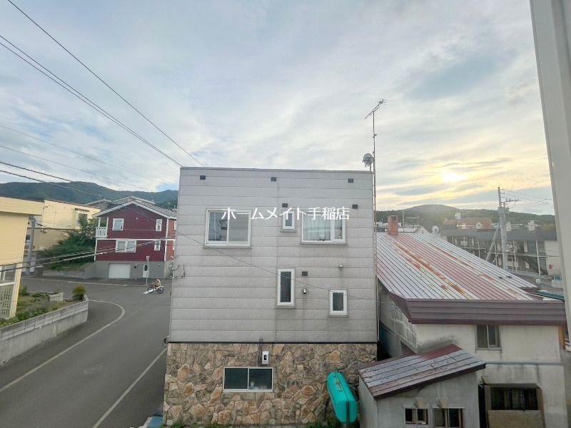 【札幌市手稲区手稲本町三条のマンションの眺望】