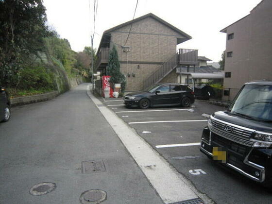 【セジュール上熊本の駐車場】