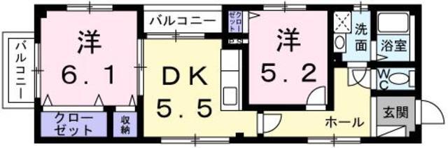 メゾンドエトワールの間取り