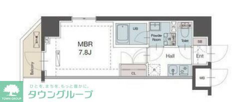 【平塚市宮の前のマンションの間取り】