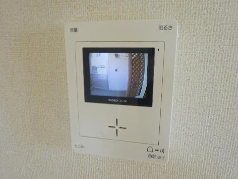 クレールシャンブル　セキュリティ　カメラ付インターホン