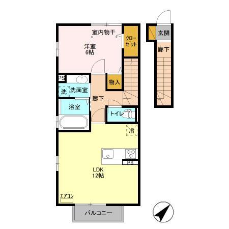 コンフォート５８の間取り