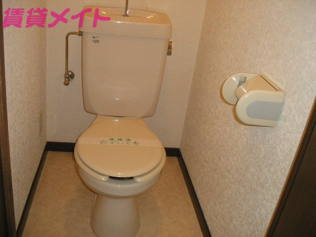 トイレ　同タイプの部屋写真です。