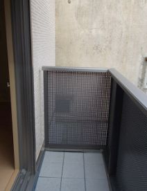 バルコニー　広々としたバルコニーです