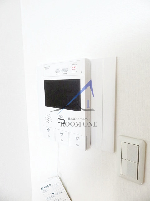 セキュリティ　モニター付インターホンです。