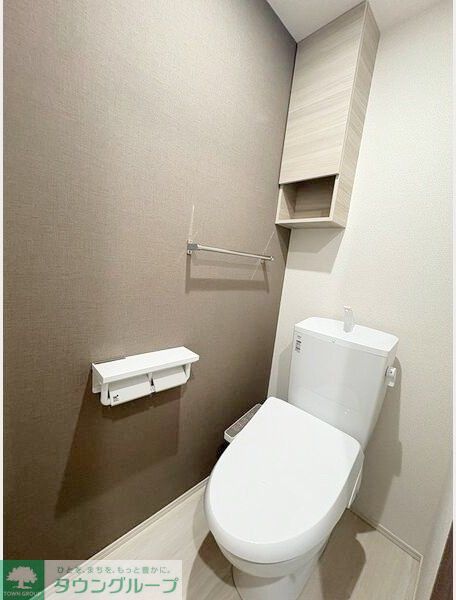 国立市谷保4丁目PJ 新築共同住宅A棟のトイレ写真
