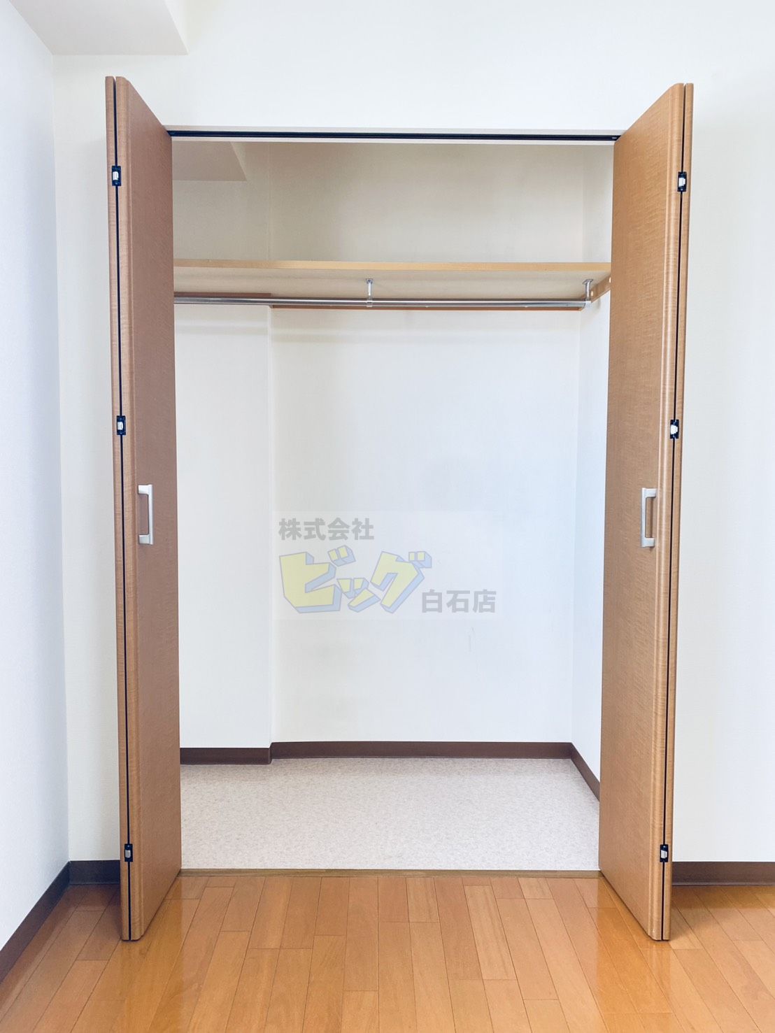 収納　広々ウォークインクローゼット完備しています♪