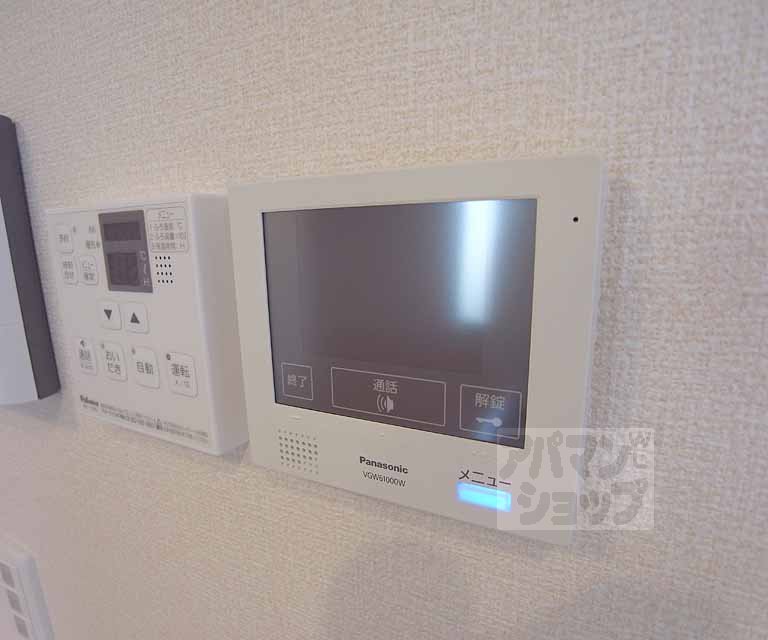 セキュリティ　テレビモニター付きオートロック！
