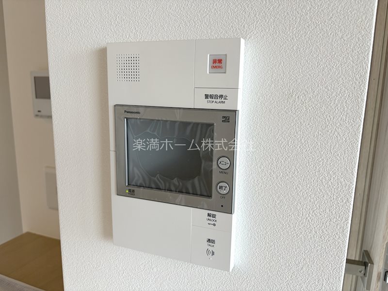 セキュリティ　モニターホンで安心♪