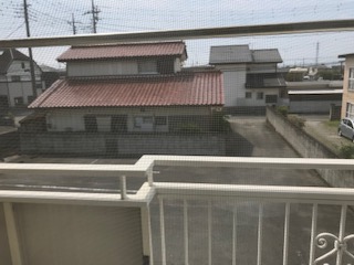 【前橋市上新田町のアパートの眺望】