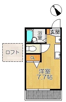 風雅１号館の間取り