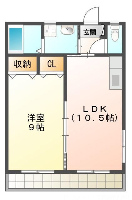 ブロードタウン大崎　Ｅ棟の間取り