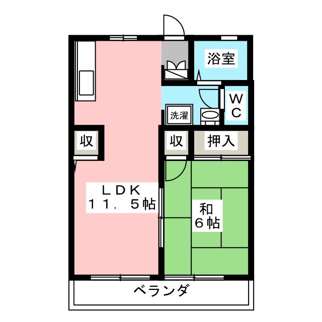 ファミールIIの間取り