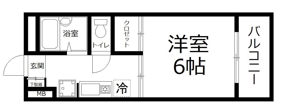 ヴォーンドルフの間取り