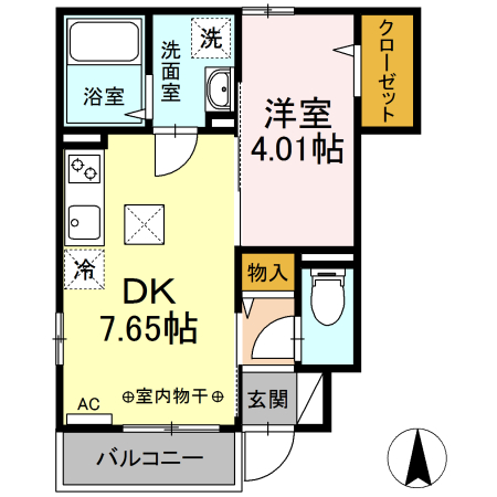 エトワール・ジョリの間取り