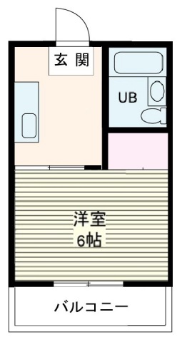 広島市安佐南区長束のマンションの間取り