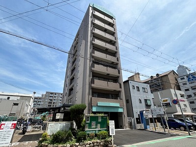 兵庫県芦屋市業平町の賃貸マンションの外観