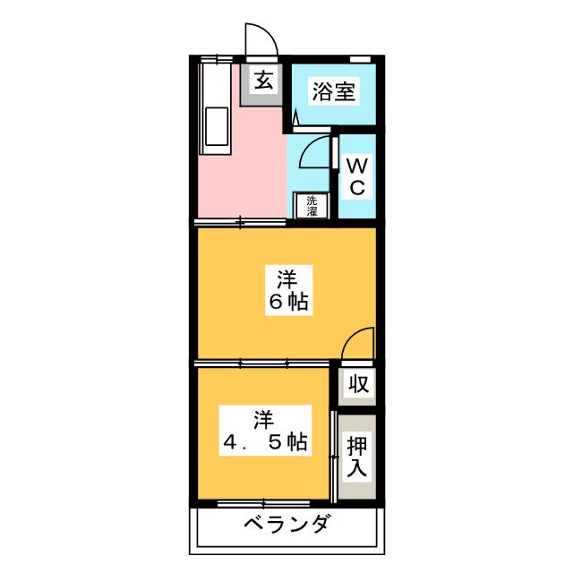 ローズハウスの間取り